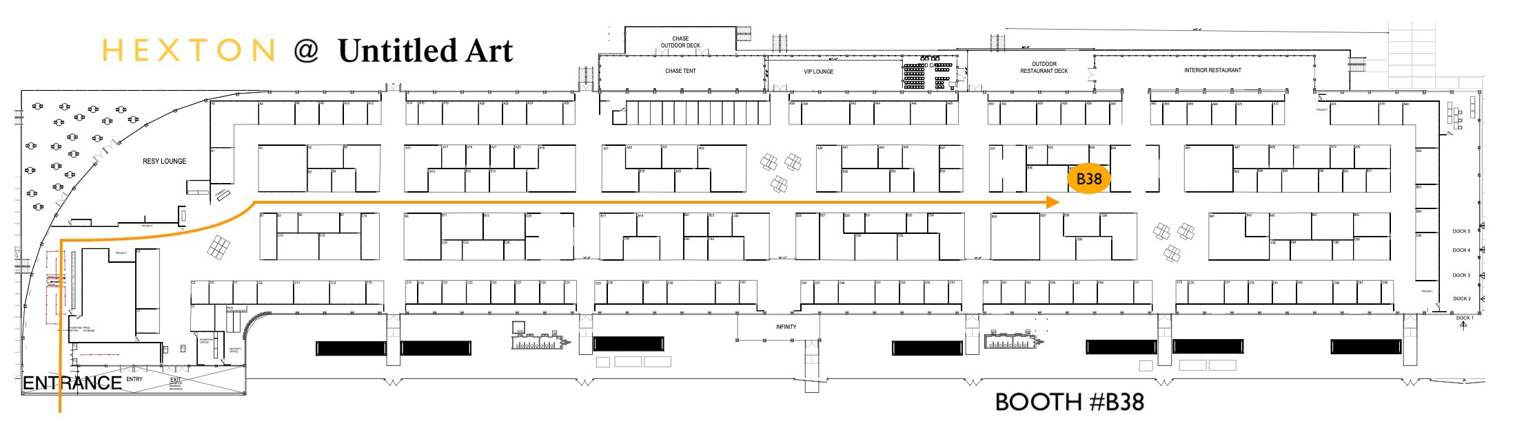 Untitled Art, Miami - Floor Map